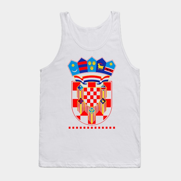 Croatia Tank Top by Xirtus